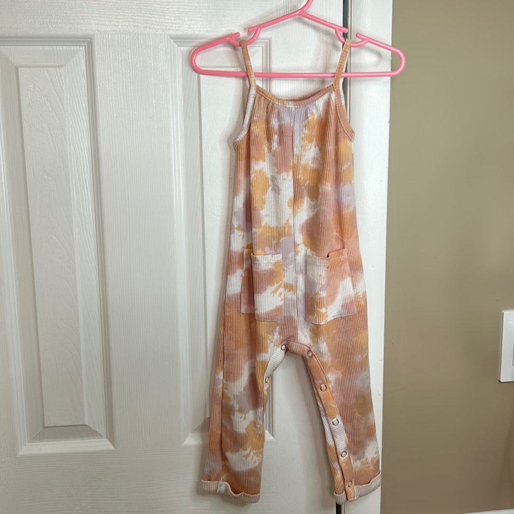 Pink Tye Dye Romper - 2T